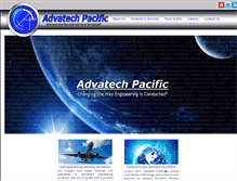 Tablet Screenshot of advatechpacific.com